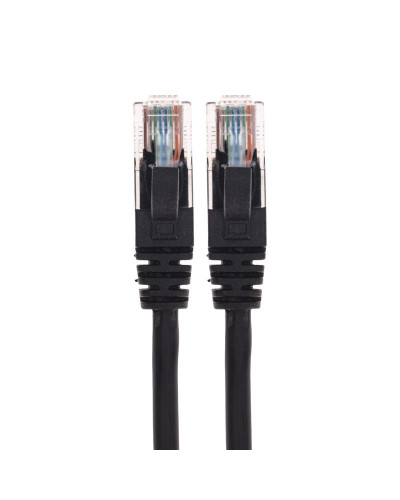 Патч-корд U/UTP, CAT 6, RJ45-RJ45, 26AWG, LSZH, черный, 2м REXANT