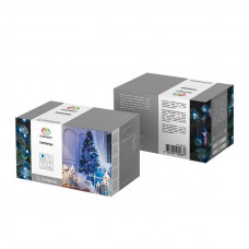 Гирлянда Твинкл Лайт 15 м, темно-зеленый ПВХ, 120 LED, цвет синий