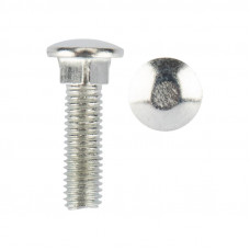 Болт мебельный DIN 603, 8,0х30мм, короб (25 шт/уп) KRANZ