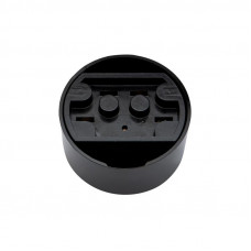 Розетка РШ для электрической плиты 32А, 380В, 3Р+РЕ (ОУ) черная REXANT