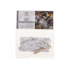 Гирлянда светодиодная Роса 2м, 20LED, БЕЛЫЙ, IP20, тонкий батарейный блок, 2хCR2032 в комплекте NEON-NIGHT