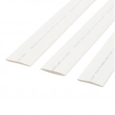 Трубка термоусаживаемая ТУТ нг 22,0/11,0мм, белая, упаковка 10 шт. по 1м REXANT