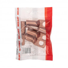 Наконечник медный ТМ 70-12-13 (70мм² - Ø12мм) (в упак. 5 шт.) REXANT