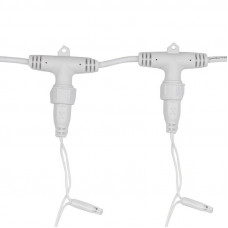 Гирлянда светодиодная Занавес 2х3м 600 LED БЕЛЫЙ белый ПВХ IP65 эффект мерцания 230В нужен блок 303-500-1 NEON-NIGHT