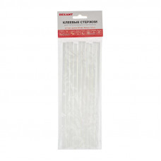 Стержни клеевые Ø7мм, 200мм, белые (10 шт/уп), хедер REXANT