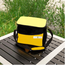 Сумка-холодильник (термосумка) 10л, 2 слоя утепления, с карманами ЧЕТЫРЕ СЕЗОНА