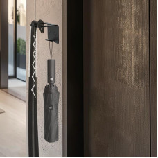 Держатель для обувных ложек и зонтов, настенный, черный REXANT