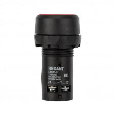 Кнопка EB22 возвратная красная NO+NC 300 В