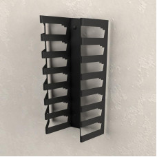 Кронштейн для хранения дисков настенный, черный REXANT