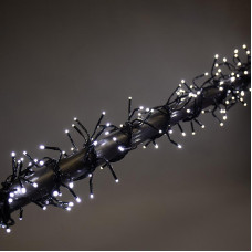 Гирлянда Кластер LED 3 м, темно-зеленый ПВХ IP20, 288 диодов, цвет белый