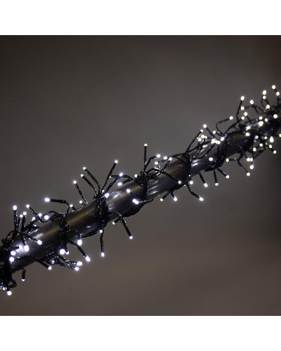 Гирлянда Кластер LED 3 м, темно-зеленый ПВХ IP20, 288 диодов, цвет белый