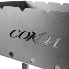 Мангал разборный 445х295х155мм, в картонной коробке СОКОЛ