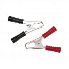 Зажим крокодил, длина 105мм, ток 100A, 2 шт., пакет БОПП REXANT