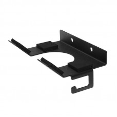 Держатель для хранения фена с креплением для сетевого кабеля, черный REXANT