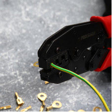 Кримпер HT-236C для обжима неизолированных автоклемм 0,5-6,0мм² PROconnect