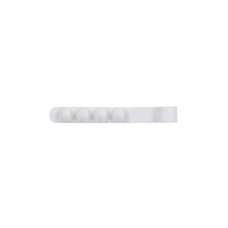 Дюбель-хомут 5-8мм, прямоугольный, белый (100 шт/уп) REXANT