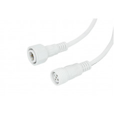 Соединительный кабель (5pin) герметичный (IP67) 5х0.5мм²  белый  REXANT