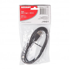 Кабель USB-A 3.0 – micro USB 3.0, 1А, 1,5м, синий REXANT