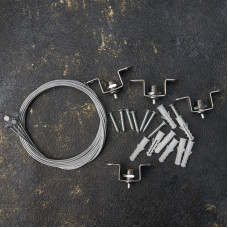 Комплект подвесных крепежей для светодиодных панелей № 1 REXANT