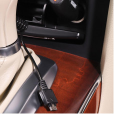 Автозарядка в прикуриватель для LG KG800/KG90 (АЗУ) (5 V, 700 mA) шнур спираль 1.2 м черная REXANT