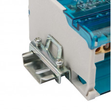 Ограничитель на DIN-рейку (металл) 2 винта (пакет 10 шт/уп) REXANT