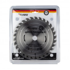 Диск пильный 184 мм х 30 зуб х 20/16 мм KRANZ