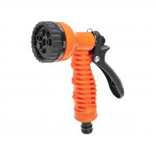 Набор поливочный, растягивающийся шланг 45 м, пистолет 7 режимов, соединитель ЧЕТЫРЕ СЕЗОНА