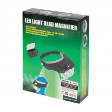 Бинокуляр монтажный, увеличение 1,2х/1,8х/2,5х/3,5х, с подсветкой 2LED REXANT