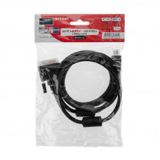 Шнур HDMI - DVI-D, 1,5м, Gold, с фильтрами REXANT