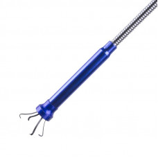 Захват магнитный цанговый 4 лапки, 610мм, встроенный светодиодный фонарик, (удержание 2кг) REXANT