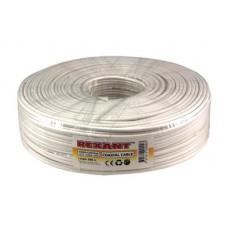 Кабель ККСВ-В+4х0,5 мм, 100 м, белый, REXANT