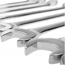 Набор ключей комбинированных 6х32мм, 26 шт, CrV, полированный хром REXANT