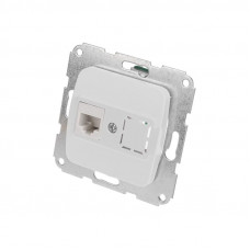 DEA Розетка Компьютер RJ45 с/у мех. Бел KRANZ