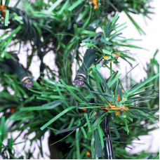 Елочка высота 30см, питание от USB, зеленая