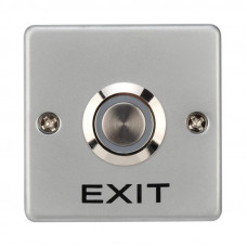 Кнопка «Выход» металлическая с синей подсветкой SB-50