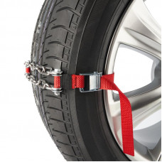 Цепи (браслеты) противоскольжения для легковых автомобилей (колеса 165-205 мм), 4 шт. REXANT