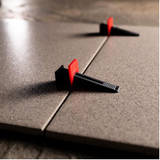 Набор клипс и клиньев – система выравнивания плитки, шов 1 мм (СВП) (40 комплектов) REXANT