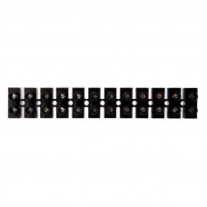 Клеммная винтовая колодка KВ-35 10-35, ток 80 A, полипропилен черный REXANT (10 шт./уп.)