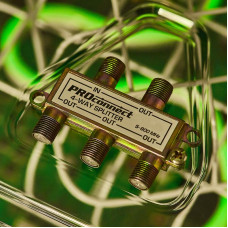 Делитель ТВх4 под F-разъем, 5-900МГц PROconnect