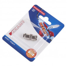 Переходник антенный, (гнездо TV - штекер F), 1 шт. REXANT