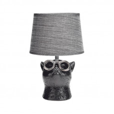 Светильник декоративный 'Кот в очках', цоколь Е14, 40Вт, черный REXANT
