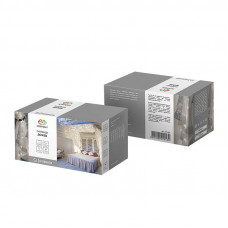 Гирлянда Светодиодный Дождь 1,5х1м, свечение с динамикой, прозрачный провод, 230 В, диоды БЕЛЫЕ