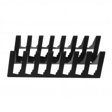 Кронштейн для хранения дисков настенный, черный REXANT