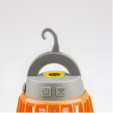 Антимоскитный инсектицидный кемпинговый фонарь трехрежимный, UV-подсветка, с аккумулятором, USB REXANT