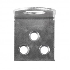 Накладка для замка 30х70 цинк гнутая ЧЕТЫРЕ СЕЗОНА