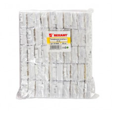 Розетка телефонная внешняя, 2 порта UTP, RJ-14 (6P4C), CAT 3 REXANT