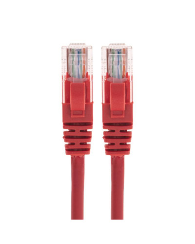 Патч-корд U/UTP, CAT 6, RJ45-RJ45, 26AWG, LSZH, красный, 5м REXANT