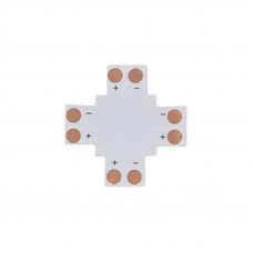 Коннектор Х-образный для светодиодной ленты SMD 8мм REXANT