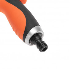 Пистолет-распылитель многофункциональный с прорезиненной ручкой и курком, 7 режимов ЧЕТЫРЕ СЕЗОНА