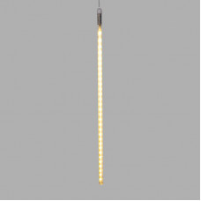 Гирлянда Тающие сосульки комплект 10 шт. х 50см, шаг 100см, 600 LED ТЕПЛЫЙ БЕЛЫЙ, белый каучук, IP67, 24В, соединяется NEON-NIGHT